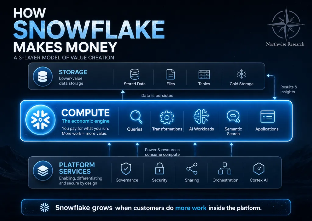 How Snowflake Makes Money Northwise