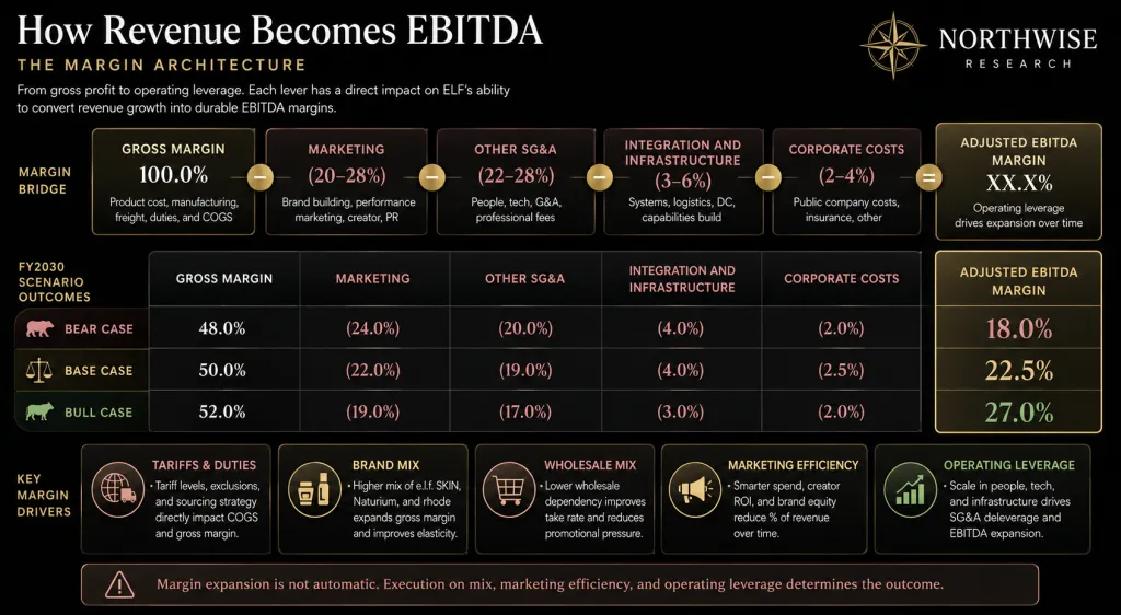 ELF Revenue to EBITDA