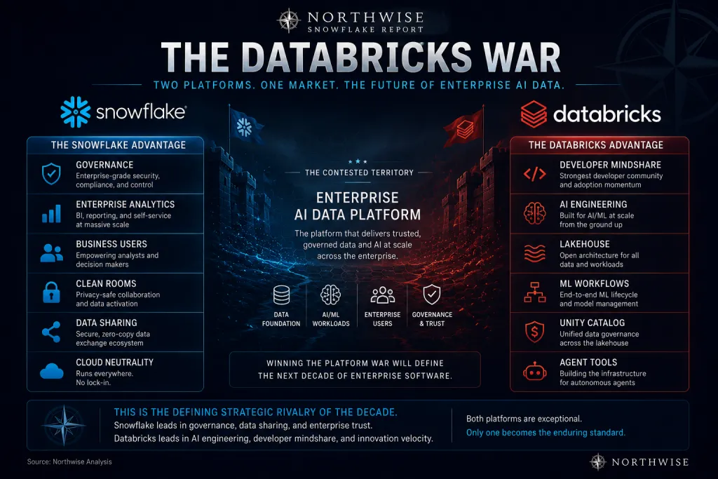 Snowflake and Databricks War Northwise