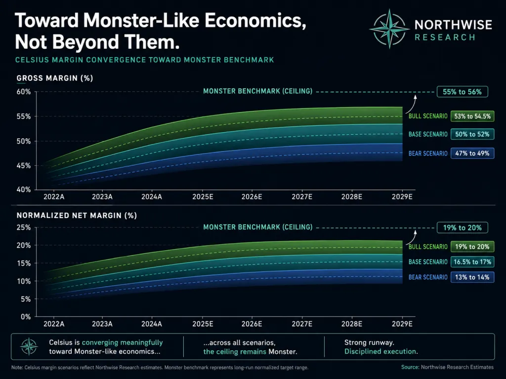 MNST as a CELH Stock Margin Model Anchor Northwise