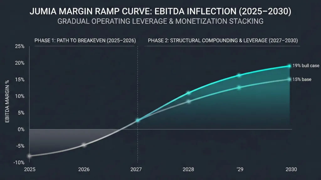 Jumia Margin Ramp Curve EBITDA Inflection Point Northwise