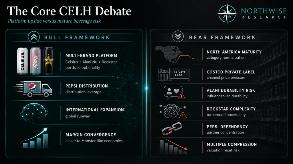 The core Celsius Stock debate Northwise