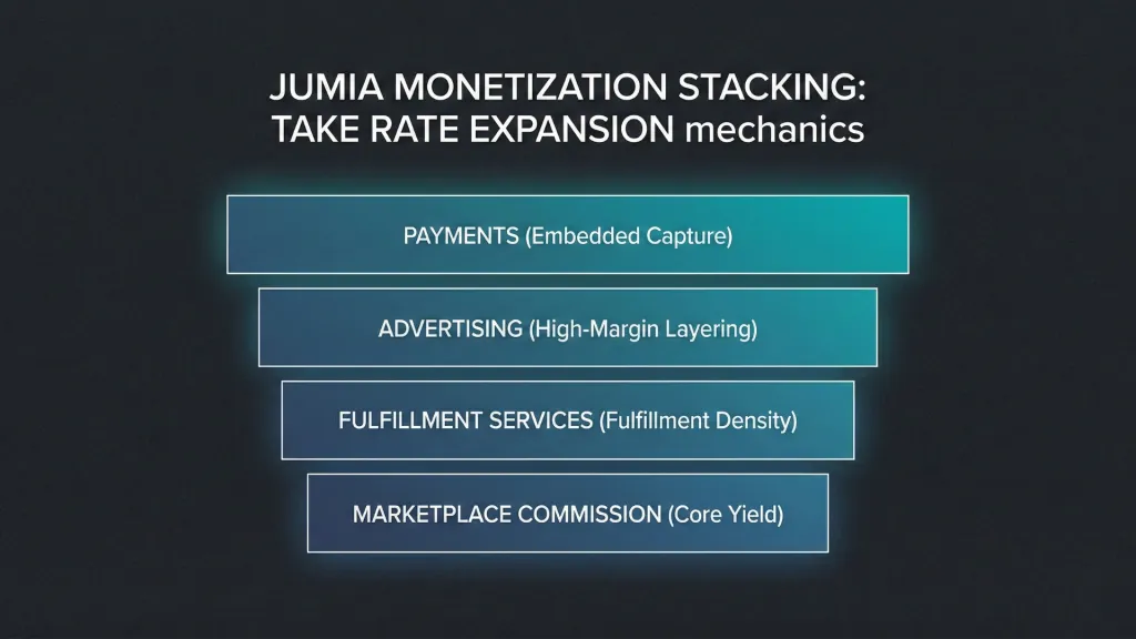 Jumia Monetization Stacking Take Rate Expansion Northwise