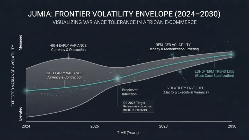 Jumia Frontier Volatility Envelope and Risk Tolerance Northwise